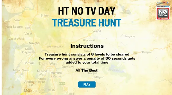 Social Media Campaign Review: HT No TV Day Treasure Hunt