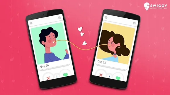 #CampaignSpot - Swiggy turns into 'Food Tinder' with Valendine!