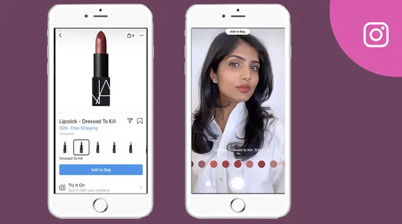Instagram tests AR driven product trial experience