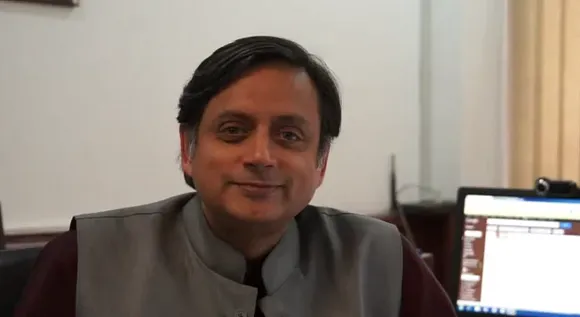 Shashi Tharoor to Participate in a Google Hangout on May 9th