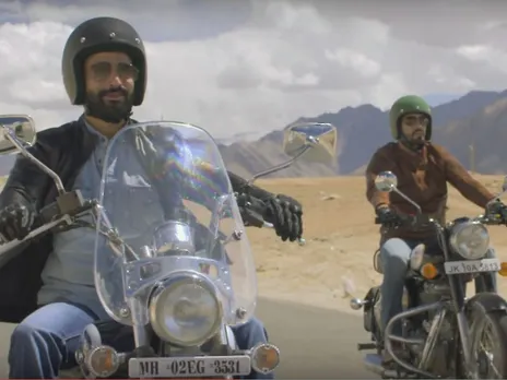 When Avenger wished Royal Enfield Happy Brotherhood Day