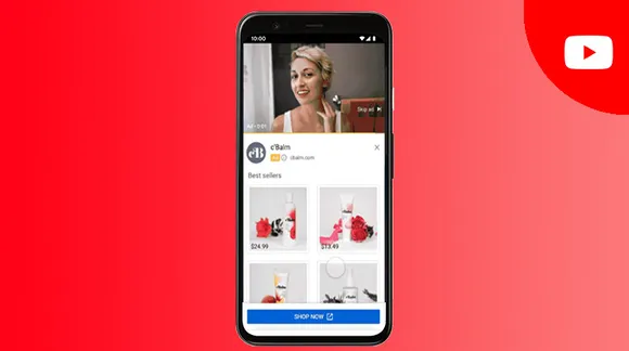 YouTube tests shoppable ads