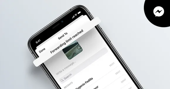 Facebook Messenger introduces forwarding limits