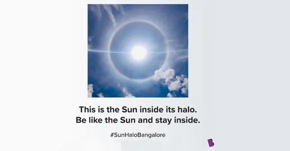 Brand creatives revolve around #SunHalo