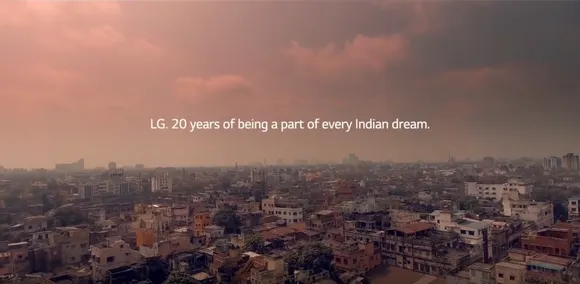 LG celebrates 20th anniversary with a heartfelt story