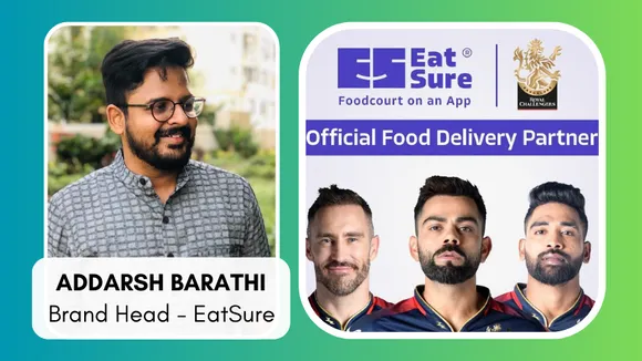 EatSure aims to drive brand visibility and consumption through its association with RCB