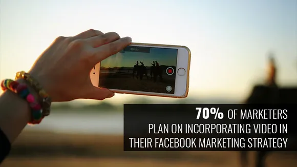 Infographic: 70% of marketers plan on incorporating video in their Facebook marketing strategy
