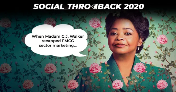 #SocialThrowback2020: When FMCG Sector was as brave & innovative as Self Made Madam C.J. Walker