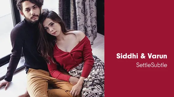 Settle for the subtleties of luxury fashion with Siddhi and Varun