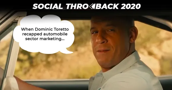 #SocialThrowback2020: Automobile Sector A&M recap with Dominic Toretto