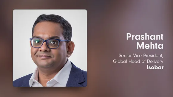 Ex Publicis.Sapient, Prashant Mehta joins Isobar as Senior VP, Global Head of Delivery
