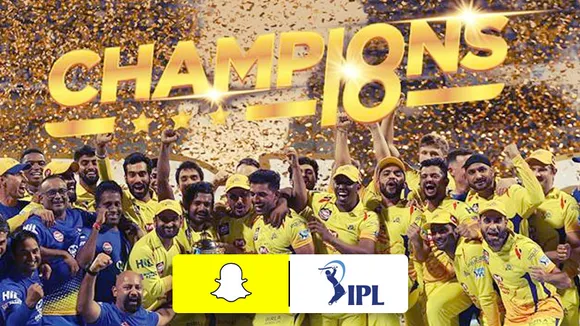 Snapchat teams up with four IPL teams