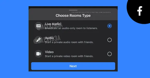 Testing: Facebook develops Audio Rooms, on the lines of Clubhouse
