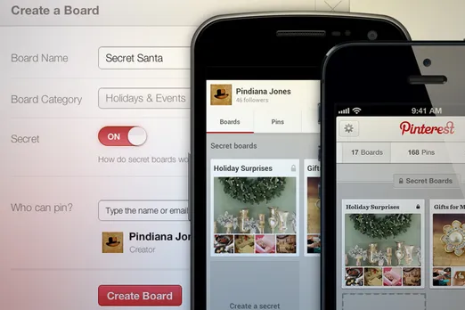 Pinterest Introduces Secret Boards