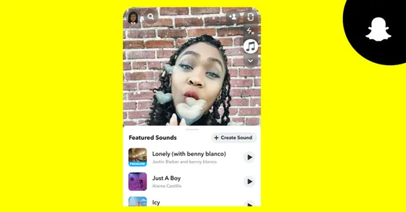 Snapchat rolls out a new feature called Sounds
