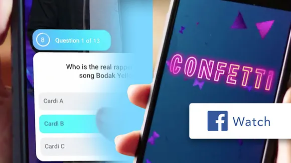 Facebook's interactive game show 'Confetti' comes to India