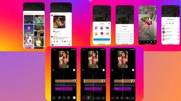New Instagram features: Comment with GIFs, Gifts and Reels editing