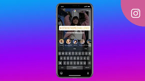Instagram launches Challenges sticker & Stay Home AR collection