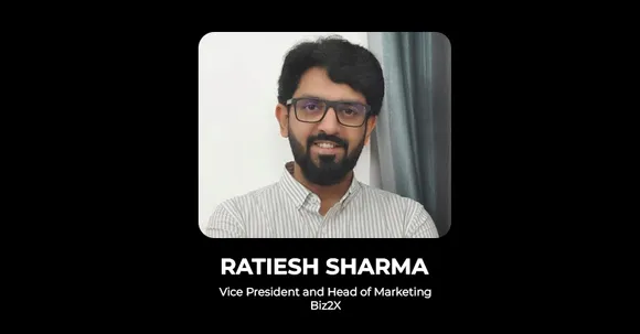 Ratiesh Sharma joins Biz2X as Vice President and Head of Marketing