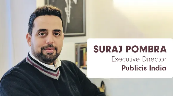 Suraj Pombra elevated to Executive Director at Publicis India