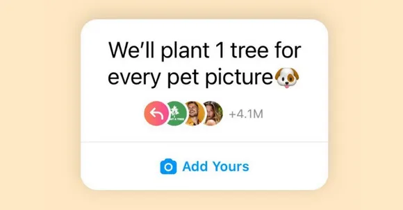 Pet Pictures for Trees: Add Yours sticker goes big with crowdfunding potential
