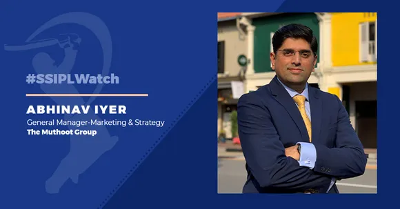 #SSIPLWatch Muthoot Group's Abhinav Iyer on IPL marketing strategy