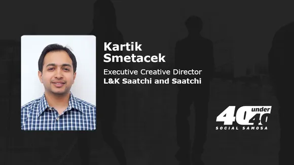 #SS40Under40: Take pride in your work and develop a creative ego: Kartik Smetacek