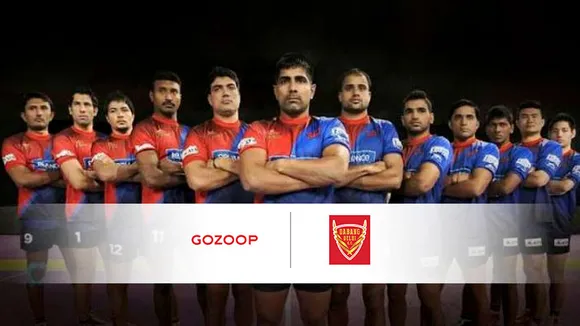 Gozoop retains integrated marketing duties for Dabang Delhi KC