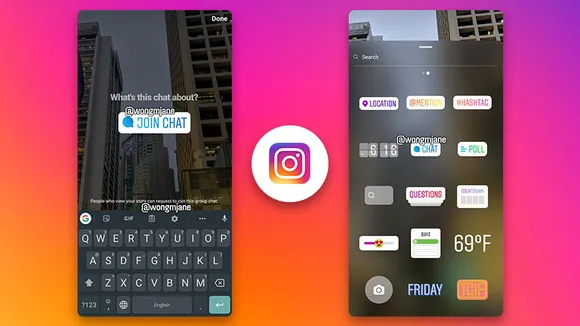 Instagram is testing a Join Chat Sticker