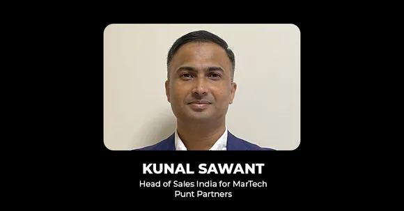 Punt Partners appoints Kunal Sawant as Head of Sales for MarTech