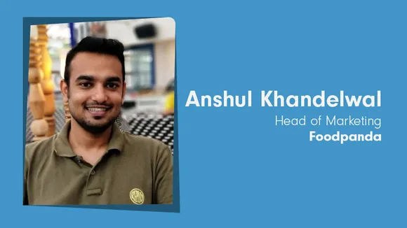 Foodpanda appoints Anshul Khandelwal as Head - Marketing