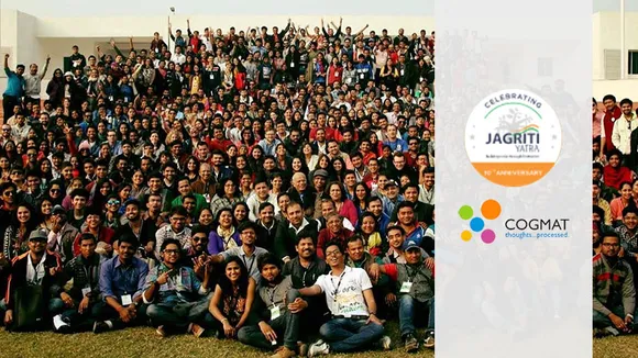 CogMat named Digital Outreach Partner for Jagriti Yatra 2017