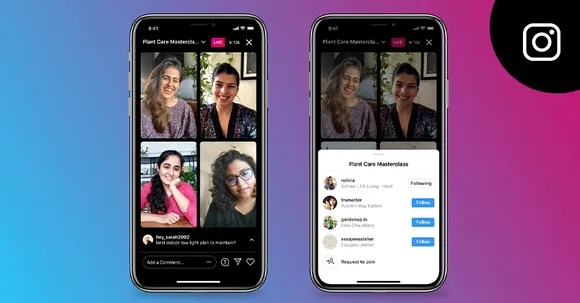 Instagram launches feature to help go Live with up to three users