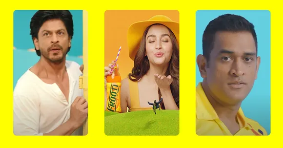Frooti ad campaigns that give a taste of fun and exuberance to the audience