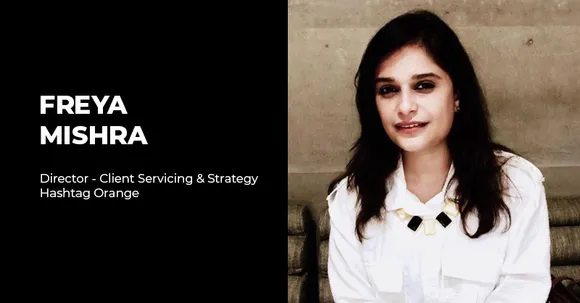 Hashtag Orange appoints Freya Mishra as Director - Client Servicing and Strategy