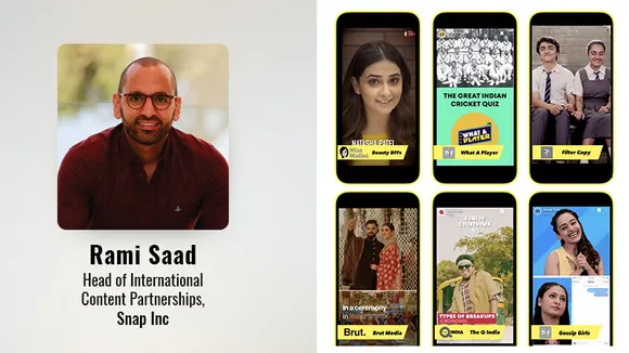 We’re confident of the role we play within the distribution list publishers think about: Rami Saad, Snap Inc.