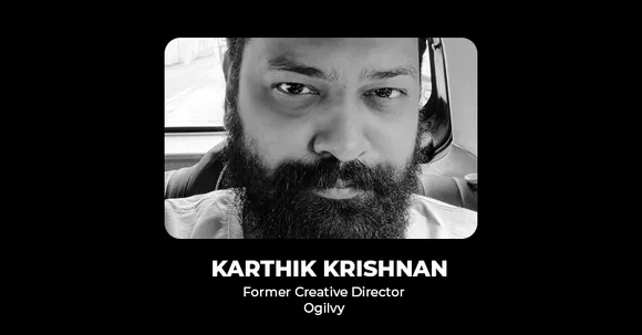 Ogilvy's Creative Director Karthik Krishnan moves on