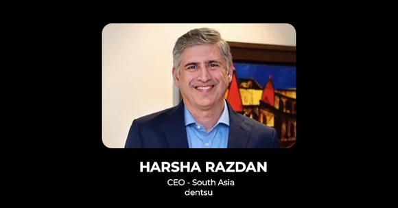 Harsha Razdan appointed as CEO, South Asia, dentsu