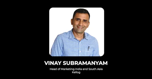 Kellogg appoints Vinay Subramanyam as Head of Marketing, India and South Asia