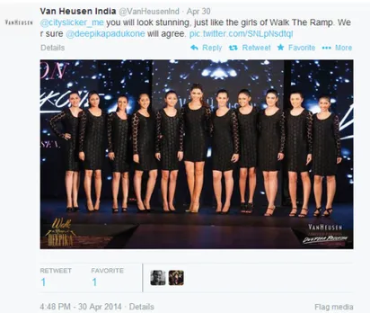 This Twitter User is On the Moon After Van Heusen Delighted her by Roping in Deepika Padukone in Twitter Conversation