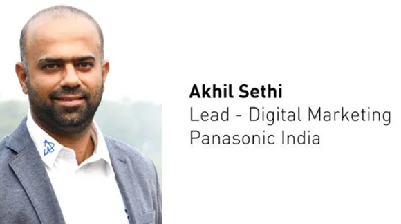 Akhil Sethi joins Panasonic as Digital Marketing Head