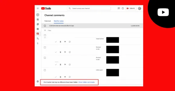 YouTube Updates: Filters For Harmful Comments, & more