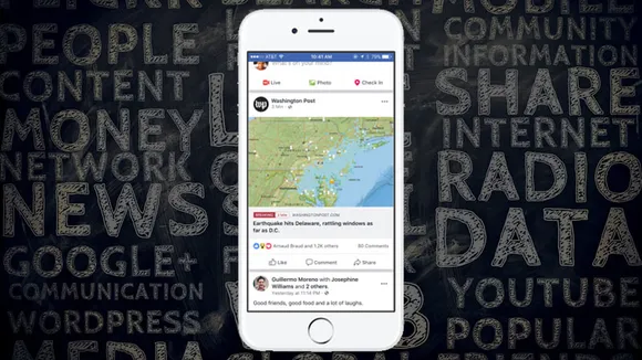 Facebook tests new tools for breaking news in real time