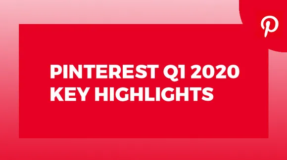 User Engagement with organic shopping content rises 44% y-o-y: Pinterest Q1 2020 Results