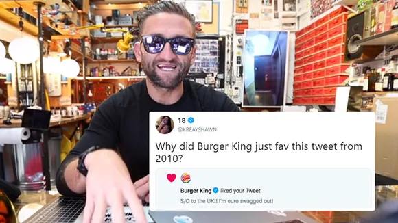 What happened when Burger King liked tweets from eight years ago!