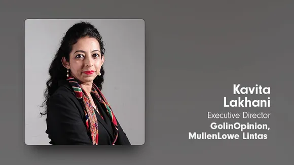MullenLowe Lintas Group promotes Kavita Lakhani to Executive Director, GolinOpinion