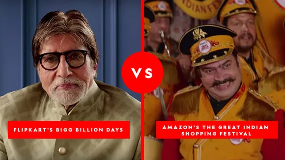 Campaign Face off: Flipkart's Big Billion Days v/s Amazon's The Great Indian Shopping Festival