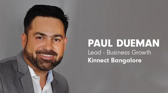 Kinnect Bangalore ropes in Paul Dueman to lead Business Growth