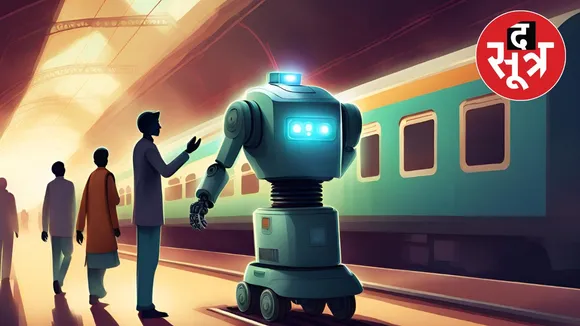 ट्रेन की पूरी जानकारी देंगे रेलवे के रोबोट साथी