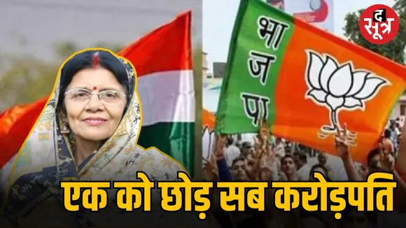 Congress Vs BJP : कांग्रेस की ज्योत्सना महंत सबसे अमीर उम्मीदवार, बड़े कर्जदार हैं बीजेपी के बृजमोहन अग्रवाल